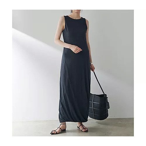 【ウィムガゼット/Whim Gazette】のバルーンワンピース インテリア・キッズ・メンズ・レディースファッション・服の通販 founy(ファニー) 　ファッション　Fashion　レディースファッション　WOMEN　ワンピース　Dress　インド　India　インナー　Inner　エレガント 上品　Elegant　シンプル　Simple　ジャージー　Jersey　ノースリーブ　No Sleeve　バルーン　Balloon　ベビー　Baby　リバーシブル　Reversible　リラックス　Relax　ロング　Long　おすすめ　Recommend　夏　Summer　2024年　2024　2024春夏・S/S　Ss,Spring/Summer,2024　旅行　Travel　ブラック|ID: prp329100004461043 ipo3291000000031222937