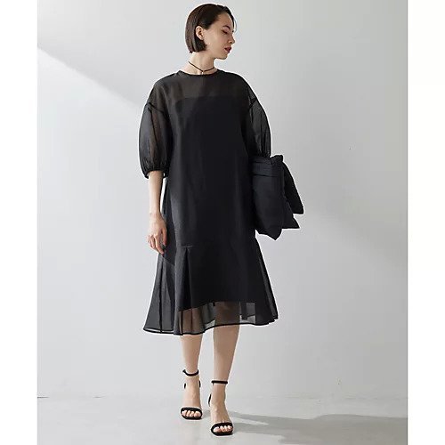 【ウィムガゼット/Whim Gazette】のシアーオーガンジーワンピース インテリア・キッズ・メンズ・レディースファッション・服の通販 founy(ファニー) https://founy.com/ ファッション Fashion レディースファッション WOMEN ワンピース Dress エレガント 上品 Elegant オーガンジー Organdy サンダル Sandals スニーカー Sneakers スリーブ Sleeve デニム Denim バランス Balance フラット Flat ペチコート Petticoat ロング Long おすすめ Recommend 2024年 2024 2024春夏・S/S Ss,Spring/Summer,2024 |ID: prp329100004461044 ipo3291000000031222945