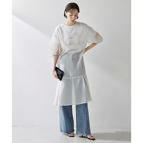 【ウィムガゼット/Whim Gazette】のシアーオーガンジーワンピース 人気、トレンドファッション・服の通販 founy(ファニー) 　ファッション　Fashion　レディースファッション　WOMEN　ワンピース　Dress　エレガント 上品　Elegant　オーガンジー　Organdy　サンダル　Sandals　スニーカー　Sneakers　スリーブ　Sleeve　デニム　Denim　バランス　Balance　フラット　Flat　ペチコート　Petticoat　ロング　Long　おすすめ　Recommend　2024年　2024　2024春夏・S/S　Ss,Spring/Summer,2024　other-3|ID: prp329100004461044 ipo3291000000031240889