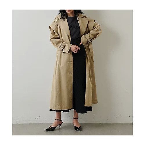 【ウィムガゼット/Whim Gazette】の【THE PAUSE】2WAYトレンチコート インテリア・キッズ・メンズ・レディースファッション・服の通販 founy(ファニー) 　雑誌掲載アイテム　Magazine Items　ファッション雑誌　Fashion Magazines　リー　LEE　ファッション　Fashion　レディースファッション　WOMEN　アウター　Coat Outerwear　コート　Coats　トレンチコート　Trench Coats　インナー　Inner　ヴィンテージ　Vintage　グラデーション　Gradation　11月号　November Issue　ジャケット　Jacket　スウェット　Sweat　スタイリッシュ　Stylish　雑誌　Magazine　ダウン　Down　トレンチ　Trench　ドレス　Dress　フォルム　Form　ロング　Long　ワーク　Work　おすすめ　Recommend　2024年　2024　エレガント 上品　Elegant　2024-2025秋冬・A/W　Aw/Autumn/Winter/Fw/Fall/2024-2025　ベージュ|ID: prp329100004461048 ipo3291000000031222970