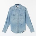【マディソンブルー/MADISONBLUE】のSHREDDED HEM WESTERN SH DENIM INDIGO|ID: prp329100004461058 ipo3291000000031223017