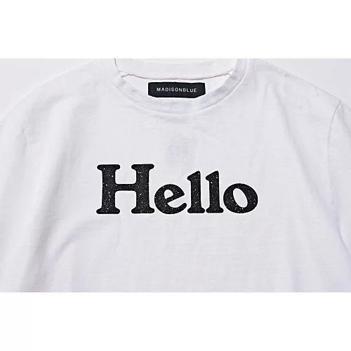 【マディソンブルー/MADISONBLUE】のHELLO TEE PARIS 人気、トレンドファッション・服の通販 founy(ファニー) 　ファッション　Fashion　レディースファッション　WOMEN　インナー　Inner　グリッター　Glitter　ジャケット　Jacket　プリント　Print　洗える　Washable　other-2|ID: prp329100004461065 ipo3291000000031240935