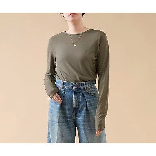 【マルティニーク/martinique】のガーゼクループルオーバー インテリア・キッズ・メンズ・レディースファッション・服の通販 founy(ファニー) https://founy.com/ ファッション Fashion レディースファッション Fashion for Women トップス・カットソー Cut & Sew Tops カジュアルプルオーバー・ニットトップス Pullovers & Knit Tops / Casual Pullovers おすすめ Recommended / Our Picks インナー Innerwear ストレッチ Stretch, Stretchy Fabric |ID: prp329100004461088 ipo3291000000031223168
