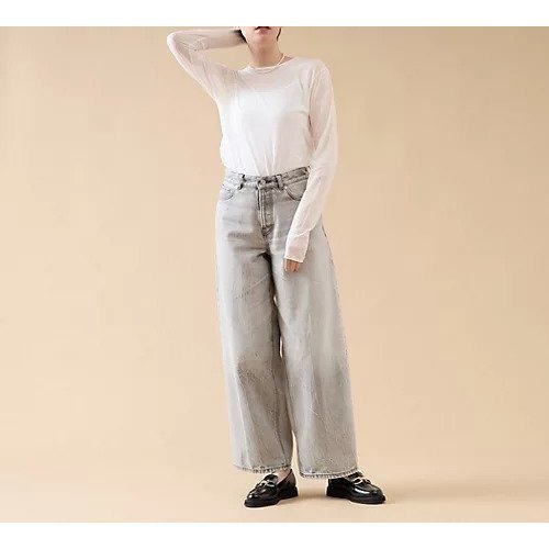 【マルティニーク/martinique】のガーゼクループルオーバー 人気、トレンドファッション・服の通販 founy(ファニー) 　ファッション　Fashion　レディースファッション　Fashion for Women　トップス・カットソー　Cut & Sew Tops　カジュアルプルオーバー・ニットトップス　Pullovers & Knit Tops / Casual Pullovers　おすすめ　Recommended / Our Picks　インナー　Innerwear　ストレッチ　Stretch, Stretchy Fabric　other-3|ID: prp329100004461088 ipo3291000000031240994
