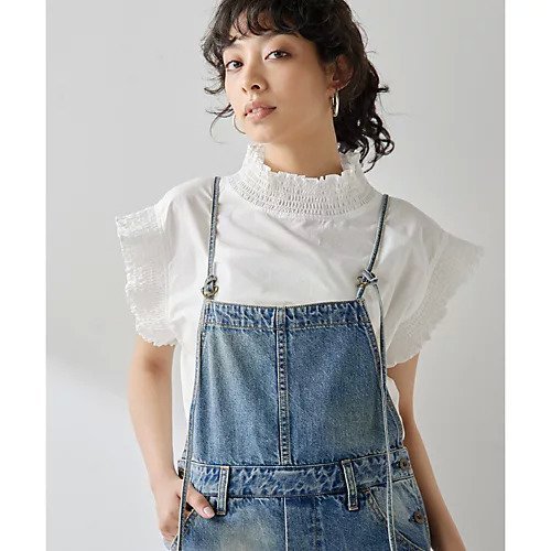 【ウィムガゼット/Whim Gazette】のシャーリングブラウス 人気、トレンドファッション・服の通販 founy(ファニー) 　ファッション　Fashion　レディースファッション　Fashion for Women　トップス・カットソー　Cut & Sew Tops　シャツ・ブラウス・オフィスカジュアル　Elegant Blouses & Button-Ups　オーガニック　Organic Cotton　ギャザー　Gathered, Ruffled　シャーリング　Shirring, Ruched　シンプル　Simple, Minimal　タイプライター　Typewriter Fabric, Crisp Cotton　バランス　Balance, Style Balance　ボトム　Bottoms, Lower Wear　半袖　Short Sleeve, Half Sleeve　モダン　Modern, Contemporary　ランダム　Random, Irregular　ワッシャー　Washer, Crinkled Finish　夏　Summer　2024年　2024　2024春夏・S/S　Spring/Summer 2024 SS24　other-2|ID: prp329100004461103 ipo3291000000031241041