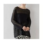 【ウィムガゼット/Whim Gazette】の【WEB限定カラーあり】カラミメッシュプルオーバー ブラック|ID: prp329100004461105 ipo3291000000031223283