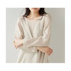 【ウィムガゼット/Whim Gazette】の【WEB限定カラーあり】カラミメッシュプルオーバー ベージュ|ID: prp329100004461105 ipo3291000000031223289