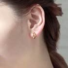 【フィービィー/phoebe】の【金属アレルギー対応】【痛くないシリーズ】ダブルフープライトフィットイヤリング ゴールド ゴールド|ID: prp329100004461118 ipo3291000000031223364