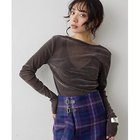 【ウィムガゼット/Whim Gazette】のフロッキーバックシャンカットソー 人気、トレンドファッション・服の通販 founy(ファニー) ファッション Fashion レディースファッション Fashion for Women トップス・カットソー Cut & Sew Tops カットソー・ベーシックTシャツ Cut-and-Sewn Tops / Stretch Tees & Basics インナー Innerwear カッティング Cutting Detail ジャケット Jacket, Outerwear チュール Tulip, Tulip Motif 人気 Popular, Best Seller フェミニン Feminine, Girly プリント Print, Printed Pattern エレガント 上品 Elegant thumbnail チャコールグレー|ID: prp329100004461120 ipo3291000000034079908