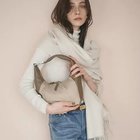 【トプカピ/TOPKAPI】の【TREASURE TOPKAPI】スムースレザー コンビ 2way ショルダー バッグ グレージュ|ID: prp329100004461126 ipo3291000000031223415