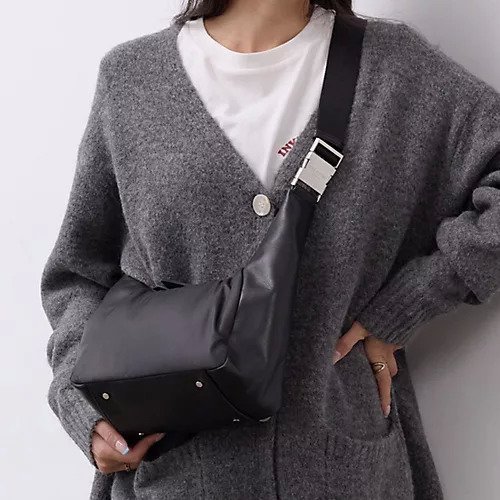 【トプカピ/TOPKAPI】の【TREASURE TOPKAPI】スムースレザー コンビ 2way ショルダー バッグ 人気、トレンドファッション・服の通販 founy(ファニー) 　ファッション　Fashion　レディースファッション　Fashion for Women　バッグ　Bags　コンビ　Combo, Combination Style　サテン　Satin, Glossy Fabric　ショルダー　Shoulder, Shoulder Strap　other-3|ID: prp329100004461126 ipo3291000000031241104