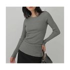 【カオス/Chaos】の18Gシルクリブニット クルーネックプルオーバー 人気、トレンドファッション・服の通販 founy(ファニー) ファッション Fashion レディースファッション Fashion for Women トップス・カットソー Cut & Sew Tops ニット Knit Tops & Sweaters カジュアルプルオーバー・ニットトップス Pullovers & Knit Tops / Casual Pullovers インナー Innerwear ウォッシャブル Machine Washable ショルダー Shoulder, Shoulder Strap シルク Silk, 100% Silk thumbnail スナアラシ|ID: prp329100004461133 ipo3291000000033551449