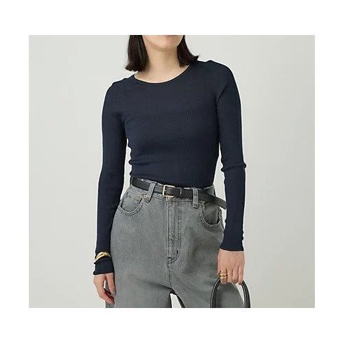 【カオス/Chaos】の18Gシルクリブニット クルーネックプルオーバー インテリア・キッズ・メンズ・レディースファッション・服の通販 founy(ファニー) https://founy.com/ ファッション Fashion レディースファッション Fashion for Women トップス・カットソー Cut & Sew Tops ニット Knit Tops & Sweaters カジュアルプルオーバー・ニットトップス Pullovers & Knit Tops / Casual Pullovers インナー Innerwear ウォッシャブル Machine Washable ショルダー Shoulder, Shoulder Strap シルク Silk, 100% Silk |ID: prp329100004461133 ipo3291000000035913333