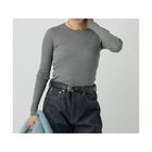 【カオス/Chaos】の18Gシルクリブニット クルーネックプルオーバー スナアラシ|ID: prp329100004461133 ipo3291000000035913338