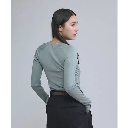 【カオス/Chaos】の18Gシルクリブニット クルーネックプルオーバー インテリア・キッズ・メンズ・レディースファッション・服の通販 founy(ファニー) ファッション Fashion レディースファッション Fashion for Women トップス・カットソー Cut & Sew Tops ニット Knit Tops & Sweaters カジュアルプルオーバー・ニットトップス Pullovers & Knit Tops / Casual Pullovers インナー Innerwear ウォッシャブル Machine Washable ショルダー Shoulder, Shoulder Strap シルク Silk, 100% Silk ペールブルー|ID: prp329100004461133 ipo3291000000035913343