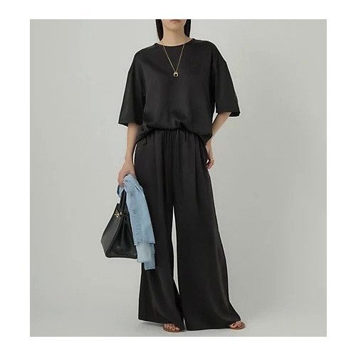 【カオス/Chaos】のモーラワイドワイドパンツ インテリア・キッズ・メンズ・レディースファッション・服の通販 founy(ファニー) https://founy.com/ ファッション Fashion レディースファッション WOMEN パンツ Pants シルク Silk ワイド Wide |ID: prp329100004461134 ipo3291000000031915868