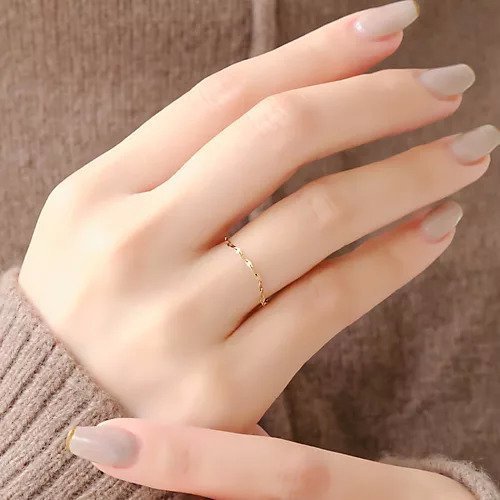【フィービィー/phoebe】のK10エクレアチェーンリング インテリア・キッズ・メンズ・レディースファッション・服の通販 founy(ファニー) https://founy.com/ ファッション Fashion レディースファッション WOMEN おすすめ Recommend シンプル Simple スタイリッシュ Stylish チェーン Chain |ID: prp329100004461138 ipo3291000000031223475