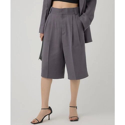 【カオス/Chaos】のナロ-ツータックショートパンツ インテリア・キッズ・メンズ・レディースファッション・服の通販 founy(ファニー) https://founy.com/ ファッション Fashion レディースファッション WOMEN パンツ Pants ハーフ / ショートパンツ Short Pants ショート Short シルク Silk ジャケット Jacket セットアップ Set Up ツイル Twill ドレープ Drape バランス Balance フロント Front ミックス Mix おすすめ Recommend 2024年 2024 2024春夏・S/S Ss,Spring/Summer,2024 |ID: prp329100004461142 ipo3291000000031223504