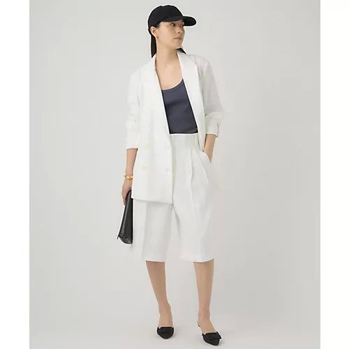 【カオス/Chaos】のナロ-ツータックショートパンツ 人気、トレンドファッション・服の通販 founy(ファニー) 　ファッション　Fashion　レディースファッション　WOMEN　パンツ　Pants　ハーフ / ショートパンツ　Short Pants　ショート　Short　シルク　Silk　ジャケット　Jacket　セットアップ　Set Up　ツイル　Twill　ドレープ　Drape　バランス　Balance　フロント　Front　ミックス　Mix　おすすめ　Recommend　2024年　2024　2024春夏・S/S　Ss,Spring/Summer,2024　other-2|ID: prp329100004461142 ipo3291000000031241136