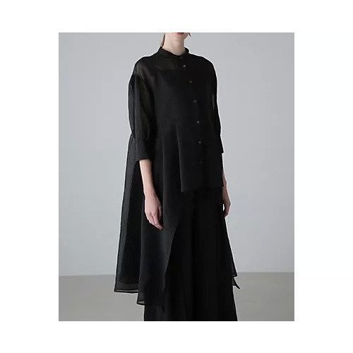 【アドーア/ADORE】のソフトオーガンジーブラウス 人気、トレンドファッション・服の通販 founy(ファニー) 　ファッション　Fashion　レディースファッション　Fashion for Women　トップス・カットソー　Cut & Sew Tops　シャツ・ブラウス・オフィスカジュアル　Elegant Blouses & Button-Ups　おすすめ　Recommended / Our Picks　オレンジ　Orange　オーガンジー　Organza Fabric　キュロット　Culottes, Wide Shorts　スタンダード　Standard, Basic　ストレート　Straight, Straight Cut　タイトスカート　Pencil Skirt, Tight Skirt　フィット　Fit, Slim Fit　ロング　Long, Long-Length　夏　Summer　春　Spring　S/S・春夏　SS, Spring/Summer, Warm Season　other-2|ID: prp329100004461174 ipo3291000000034015927