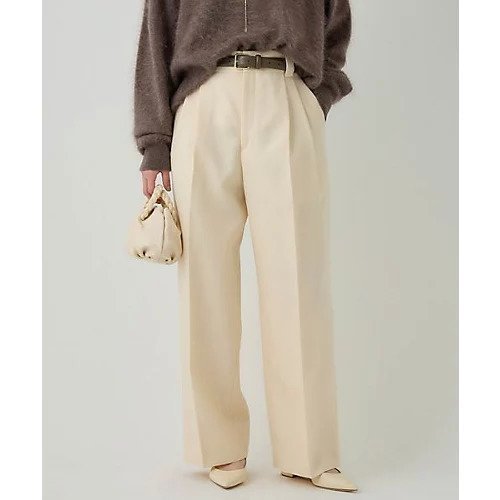 【カオス/Chaos】のダスティーオロゴンパンツ インテリア・キッズ・メンズ・レディースファッション・服の通販 founy(ファニー) 　ファッション　Fashion　レディースファッション　WOMEN　パンツ　Pants　フロント　Front　ループ　Loop　オフホワイト|ID: prp329100004461180 ipo3291000000031223736