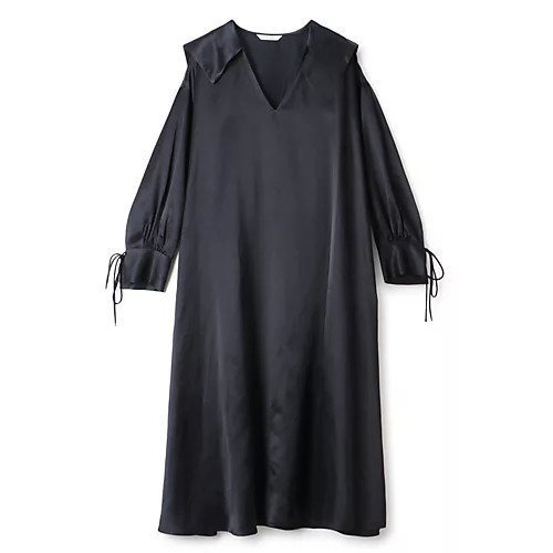 【プレインピープル/PLAIN PEOPLE】のBRIGHT KERSEYワンピース 人気、トレンドファッション・服の通販 founy(ファニー) 　ファッション　Fashion　レディースファッション　WOMEN　ワンピース　Dress　カフス　Cuffs　クラシカル　Classical　リボン　Ribbon　洗える　Washable　 other-1|ID: prp329100004461182 ipo3291000000031223748