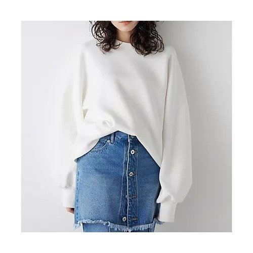 【ウィムガゼット/Whim Gazette】のクルーネックダンボールプルオーバー インテリア・キッズ・メンズ・レディースファッション・服の通販 founy(ファニー) ファッション Fashion レディースファッション Fashion for Women トップス・カットソー Cut & Sew Tops カジュアルプルオーバー・ニットトップス Pullovers & Knit Tops / Casual Pullovers 2024年 2024 2024-2025秋冬・A/W Autumn/Winter 2024–25 AW24–25 スタイリッシュ Stylish, Fashionable ストレッチ Stretch, Stretchy Fabric スリーブ Sleeve, Long Sleeve / Short Sleeve バランス Balance, Style Balance リラックス Relax, Relaxed Fit ホワイト|ID: prp329100004461190 ipo3291000000031223789