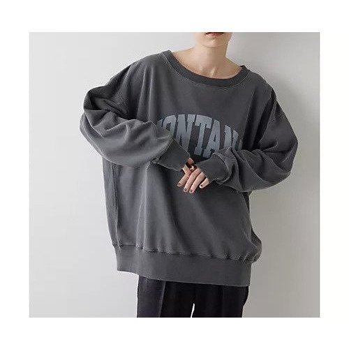 【ウィムガゼット/Whim Gazette】のピグメントロゴウラケプルオーバー インテリア・キッズ・メンズ・レディースファッション・服の通販 founy(ファニー) https://founy.com/ ファッション Fashion レディースファッション Fashion for Women トップス・カットソー Cut & Sew Tops カジュアルプルオーバー・ニットトップス Pullovers & Knit Tops / Casual Pullovers バランス Balance, Style Balance プリント Print, Printed Pattern |ID: prp329100004461208 ipo3291000000031223902