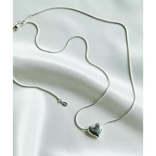 【ウィムガゼット/Whim Gazette】の【Hoaw.】Heart ネックレス インテリア・キッズ・メンズ・レディースファッション・服の通販 founy(ファニー) 　ファッション　Fashion　レディースファッション　Fashion for Women　ジュエリー　Jewelry　ネックレス　Necklaces & Pendants　2023年　2023　2023春夏・S/S　Spring/Summer 2023 SS23　シルバー　Silver, Metallic Silver　シンプル　Simple, Minimal　スタンダード　Standard, Basic　ネックレス　Necklace, Pendant Necklace　フォルム　Silhouette, Form　モチーフ　Motif, Design Theme　エレガント 上品　Elegant　925シルバー|ID: prp329100004461337 ipo3291000000031224550