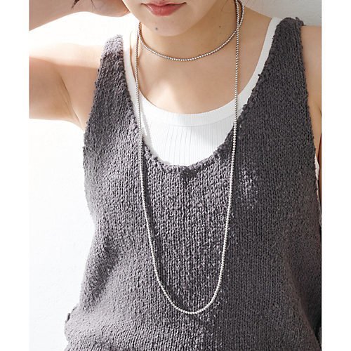 【ウィムガゼット/Whim Gazette】の【THE PAUSE】ボールチェーンロングネックレス 人気、トレンドファッション・服の通販 founy(ファニー) ファッション Fashion レディースファッション Fashion for Women ジュエリー Jewelry ネックレス Necklaces & Pendants 2024年 2024 2024春夏・S/S Spring/Summer 2024 SS24 グラデーション Gradient, Ombre チェーン Chain, Chain Strap トレンド Trend, Trending Now ネックレス Necklace, Pendant Necklace ロング Long, Long-Length ワーク Workwear, Utility Style ヴィンテージ Vintage Style エレガント 上品 Elegant other-2|ID: prp329100004461350 ipo3291000000031241659