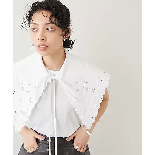 【ウィムガゼット/Whim Gazette】の【PATOU】エンブロカラー インテリア・キッズ・メンズ・レディースファッション・服の通販 founy(ファニー) https://founy.com/ ファッション Fashion レディースファッション Fashion for Women コレクション Collection, Seasonal Line スカラップ Scallop, Scalloped Edge 人気 Popular, Best Seller バランス Balance, Style Balance 2022年 2022 2022 春夏 S/S Spring/Summer 2022 SS22 |ID: prp329100004461379 ipo3291000000031224759