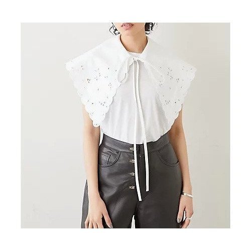 【ウィムガゼット/Whim Gazette】の【PATOU】エンブロカラー 人気、トレンドファッション・服の通販 founy(ファニー) 　ファッション　Fashion　レディースファッション　Fashion for Women　コレクション　Collection, Seasonal Line　スカラップ　Scallop, Scalloped Edge　人気　Popular, Best Seller　バランス　Balance, Style Balance　2022年　2022　2022 春夏 S/S　Spring/Summer 2022 SS22　other-3|ID: prp329100004461379 ipo3291000000031241761