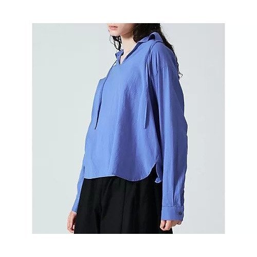 【ミズイロ インド/mizuiro ind】のスキッパープルオーバーシャツ 人気、トレンドファッション・服の通販 founy(ファニー) 　ファッション　Fashion　レディースファッション　WOMEN　トップス・カットソー　Tops/Tshirt　シャツ/ブラウス　Shirts/Blouses　プルオーバー　Pullover　ウォッシャブル　Washable　シンプル　Simple　スキッパー　Skipper　リボン　Ribbon　other-3|ID: prp329100004461432 ipo3291000000031241871