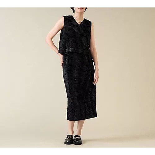 【マルティニーク/martinique】のジャガード2wayプルオーバー(セットアップ可) 人気、トレンドファッション・服の通販 founy(ファニー) 　ファッション　Fashion　レディースファッション　Fashion for Women　トップス・カットソー　Cut & Sew Tops　カジュアルプルオーバー・ニットトップス　Pullovers & Knit Tops / Casual Pullovers　おすすめ　Recommended / Our Picks　シアー　Sheer, See-Through　セットアップ　Set-Up, Coordinated Outfit　ノースリーブ　Sleeveless, No-Sleeve　秋　Autumn　other-3|ID: prp329100004461446 ipo3291000000035903441