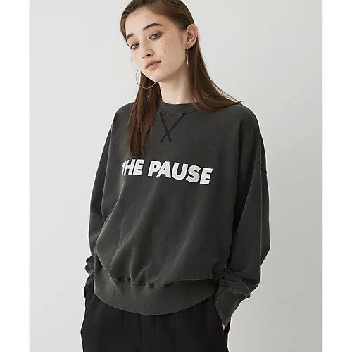 【ウィムガゼット/Whim Gazette】の【THE PAUSE】THE PAUSEスウェット インテリア・キッズ・メンズ・レディースファッション・服の通販 founy(ファニー) https://founy.com/ ファッション Fashion レディースファッション Fashion for Women トップス・カットソー Cut & Sew Tops レディースパーカー・カジュアルフーディー Casual Hoodies & Sweatshirts スウェット・クルーネックトップス Sweatshirts & Crewnecks / Relaxed Fit Sweat Tops インナー Innerwear ヴィンテージ Vintage Style グラデーション Gradient, Ombre ショルダー Shoulder, Shoulder Strap スウェット / スエット Sweatshirt, Sweatwear スタンダード Standard, Basic ドロップ Drop Shoulder, Dropped Style パウダー Powder, Soft Tone プリント Print, Printed Pattern ワーク Workwear, Utility Style |ID: prp329100004461470 ipo3291000000031225180
