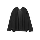 【ミズイロ インド/mizuiro ind】のテープヤーンカーディガン ブラック|ID: prp329100004461486 ipo3291000000031225289