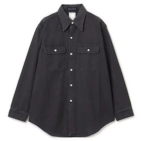 【マディソンブルー/MADISONBLUE】 HAMPTON SHIRT BACK SATIN人気、トレンドファッション・服の通販 founy(ファニー) ファッション Fashion レディースファッション Fashion for Women トップス・カットソー Cut & Sew Tops シャツ・ブラウス・オフィスカジュアル Elegant Blouses & Button-Ups サテン Satin, Glossy Fabric パッチ Patch, Appliqué フラップ Flap, Flap Pocket ポケット Pocket, Pocket Detail ワーク Workwear, Utility Style 洗える Machine Washable |ID:prp329100004461492