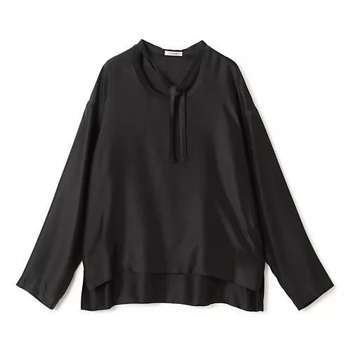 【ブラミンク/BLAMINK】のシルク インティメイト ブラウス 人気、トレンドファッション・服の通販 founy(ファニー) 　ファッション　Fashion　レディースファッション　Fashion for Women　トップス・カットソー　Cut & Sew Tops　シャツ・ブラウス・オフィスカジュアル　Elegant Blouses & Button-Ups　シルク　Silk, 100% Silk　デニム　Denim, Jeans Material　リボン　Ribbon, Bow　洗える　Machine Washable　 other-1|ID: prp329100004461495 ipo3291000000035914242