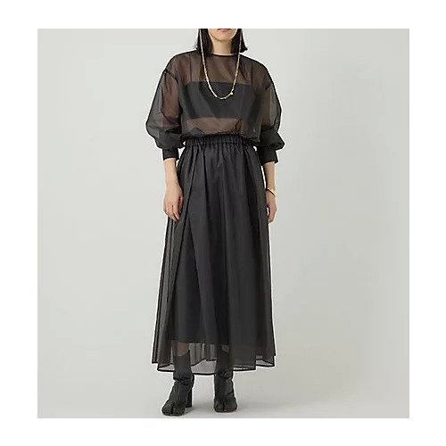 【カオス/Chaos】のローレンオーガンブラウス インテリア・キッズ・メンズ・レディースファッション・服の通販 founy(ファニー) 　ファッション　Fashion　レディースファッション　WOMEN　トップス・カットソー　Tops/Tshirt　シャツ/ブラウス　Shirts/Blouses　ブラック|ID: prp329100004461496 ipo3291000000031225330