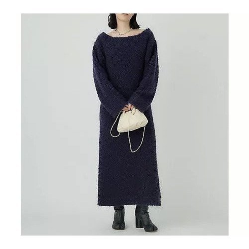 【カオス/Chaos】のクリンクルンニットワンピース インテリア・キッズ・メンズ・レディースファッション・服の通販 founy(ファニー) https://founy.com/ ファッション Fashion レディースファッション Fashion for Women ワンピース Dresses ニットワンピース Knit Dresses おすすめ Recommended / Our Picks ループ Loop, Loop Knit ロング Long, Long-Length 軽量 Lightweight, Ultra Light |ID: prp329100004461502 ipo3291000000034716376