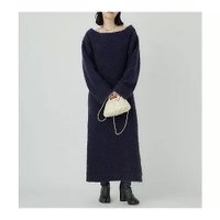 【カオス/Chaos】のクリンクルンニットワンピース 人気、トレンドファッション・服の通販 founy(ファニー) ファッション Fashion レディースファッション Fashion for Women ワンピース Dresses ニットワンピース Knit Dresses おすすめ Recommended / Our Picks ループ Loop, Loop Knit ロング Long, Long-Length 軽量 Lightweight, Ultra Light |ID:prp329100004461502