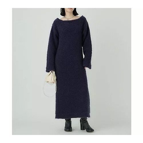 【カオス/Chaos】のクリンクルンニットワンピース 人気、トレンドファッション・服の通販 founy(ファニー) 　ファッション　Fashion　レディースファッション　Fashion for Women　ワンピース　Dresses　ニットワンピース　Knit Dresses　おすすめ　Recommended / Our Picks　ループ　Loop, Loop Knit　ロング　Long, Long-Length　軽量　Lightweight, Ultra Light　other-2|ID: prp329100004461502 ipo3291000000034716378