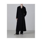 【アドーア/ADORE】のソリッドウールリバーロングコート ブラック|ID: prp329100004461506 ipo3291000000031225379