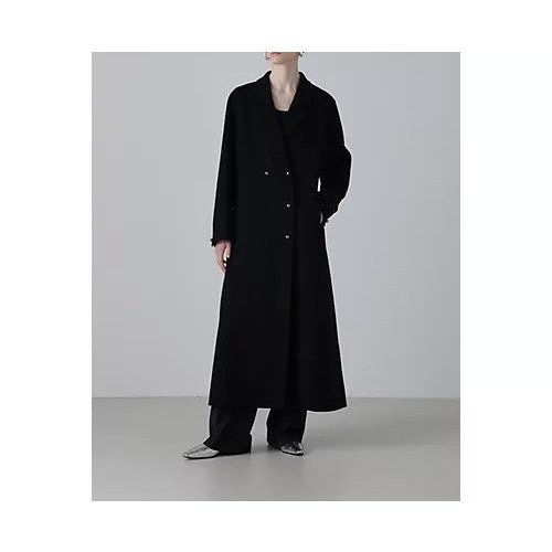 【アドーア/ADORE】のソリッドウールリバーロングコート インテリア・キッズ・メンズ・レディースファッション・服の通販 founy(ファニー) 　ファッション　Fashion　レディースファッション　WOMEN　アウター　Coat Outerwear　コート　Coats　おすすめ　Recommend　コンシャス　Conscious　スタンダード　Standard　ダブル　Double　チェスターコート　Chester Coat　パール　Pearl　フィット　Fit　リバーシブル　Reversible　A/W・秋冬　Aw・Autumn/Winter・Fw・Fall-Winter　ブラック|ID: prp329100004461506 ipo3291000000031225379