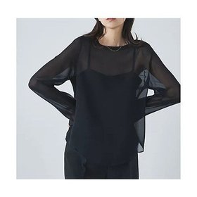 【ウィムガゼット/Whim Gazette】の【Drawing Numbers】キュプラシースルーブラウス 人気、トレンドファッション・服の通販 founy(ファニー) ファッション Fashion レディースファッション Fashion for Women トップス・カットソー Cut & Sew Tops シャツ・ブラウス・オフィスカジュアル Elegant Blouses & Button-Ups インナー Innerwear キャミ Camisole, Cami Top シルク Silk, 100% Silk シンプル Simple, Minimal ジャケット Jacket, Outerwear ハイネック High Neck, Mock Neck 人気 Popular, Best Seller 夏 Summer 定番 Standard, Basic Item 春 Spring S/S・春夏 SS, Spring/Summer, Warm Season A/W・秋冬 Autumn/Winter |ID:prp329100004461508