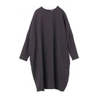 【ミズイロ インド/mizuiro ind】のコクーンワイドワンピース チャコールグレー|ID: prp329100004461528 ipo3291000000031225493