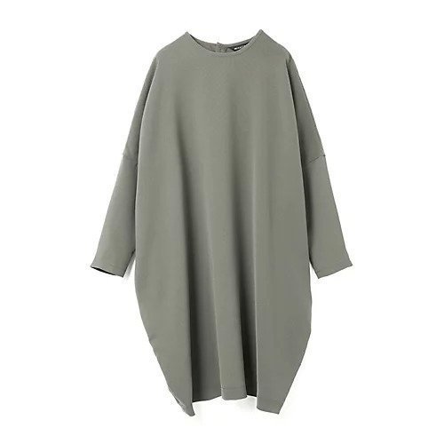 【ミズイロ インド/mizuiro ind】のコクーンワイドワンピース インテリア・キッズ・メンズ・レディースファッション・服の通販 founy(ファニー) 　ファッション　Fashion　レディースファッション　Fashion for Women　ワンピース　Dresses　ダブル　Double, Double-Breasted　バランス　Balance, Style Balance　ボトム　Bottoms, Lower Wear　レギンス　Leggings, Stretch Pants　ワイド　Wide, Wide Fit　カーキ|ID: prp329100004461528 ipo3291000000033511877