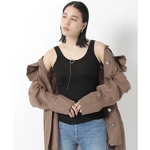 【カオス/Chaos】のシルクマルドウタンクトップ インテリア・キッズ・メンズ・レディースファッション・服の通販 founy(ファニー) 　ファッション　Fashion　レディースファッション　WOMEN　シルク　Silk　ブラック|ID: prp329100004461529 ipo3291000000031225499