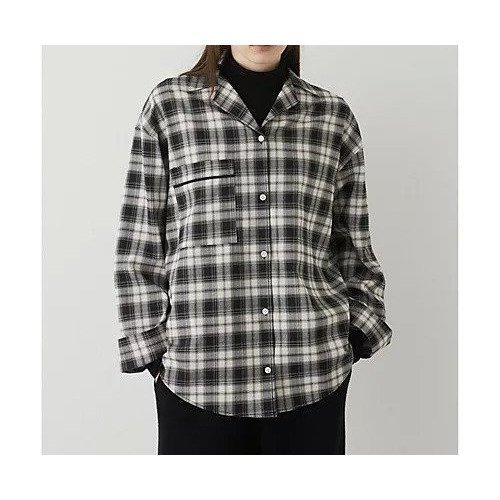 【ウィムガゼット/Whim Gazette】の【THE PAUSE】カイキンオーバーシャツ インテリア・キッズ・メンズ・レディースファッション・服の通販 founy(ファニー) 　雑誌掲載アイテム　Magazine Items　ファッション雑誌　Fashion Magazines　リー　LEE　ヴェリィ　VERY　ファッション　Fashion　レディースファッション　WOMEN　トップス・カットソー　Tops/Tshirt　シャツ/ブラウス　Shirts/Blouses　インナー　Inner　ヴィンテージ　Vintage　クラシカル　Classical　グラデーション　Gradation　11月号　November Issue　セットアップ　Set Up　雑誌　Magazine　タートル　Turtle　チェック　Check　パイピング　Piping　パジャマ　Pajamas　羽織　Haori　モノトーン　Monotone　リラックス　Relax　ワーク　Work　おすすめ　Recommend　2024年　2024　2024-2025秋冬・A/W　Aw/Autumn/Winter/Fw/Fall/2024-2025　ブラック|ID: prp329100004461554 ipo3291000000031225649