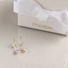 【フィービィー/phoebe】の【 K10 】ドロップビジューイヤリング クリア|ID: prp329100004461561 ipo3291000000031225688